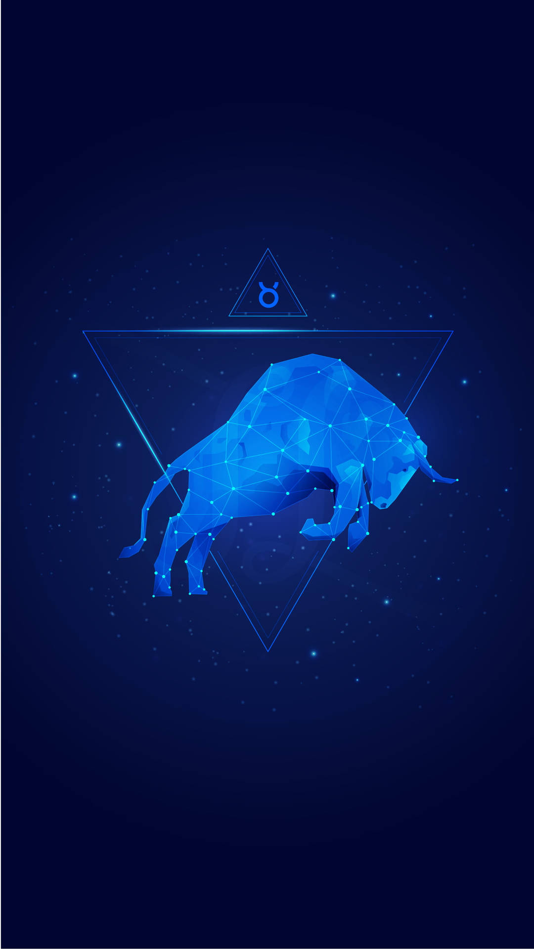 Taurus Bull Constellation Background