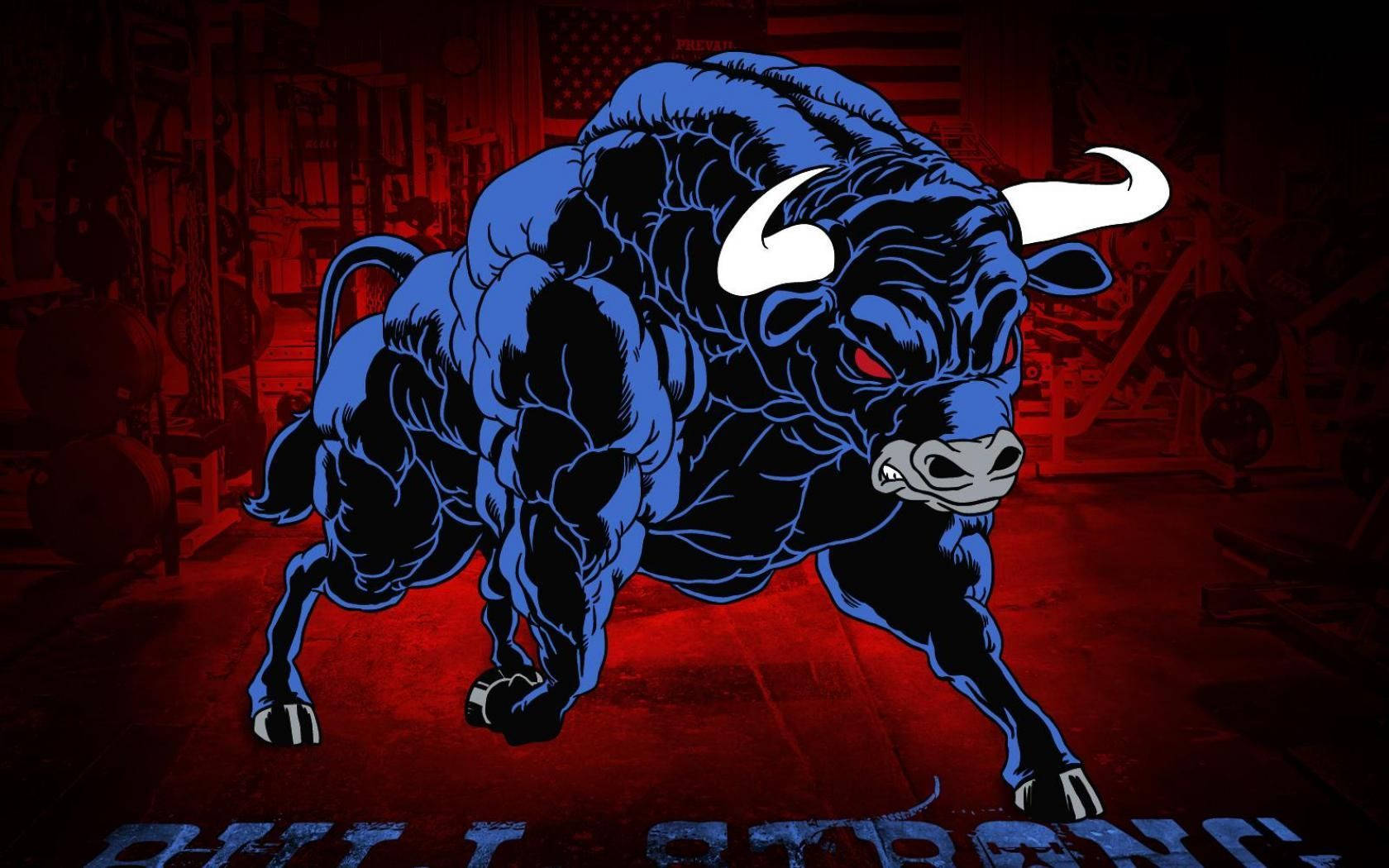 Taurus Zodiac Bull Strong Background