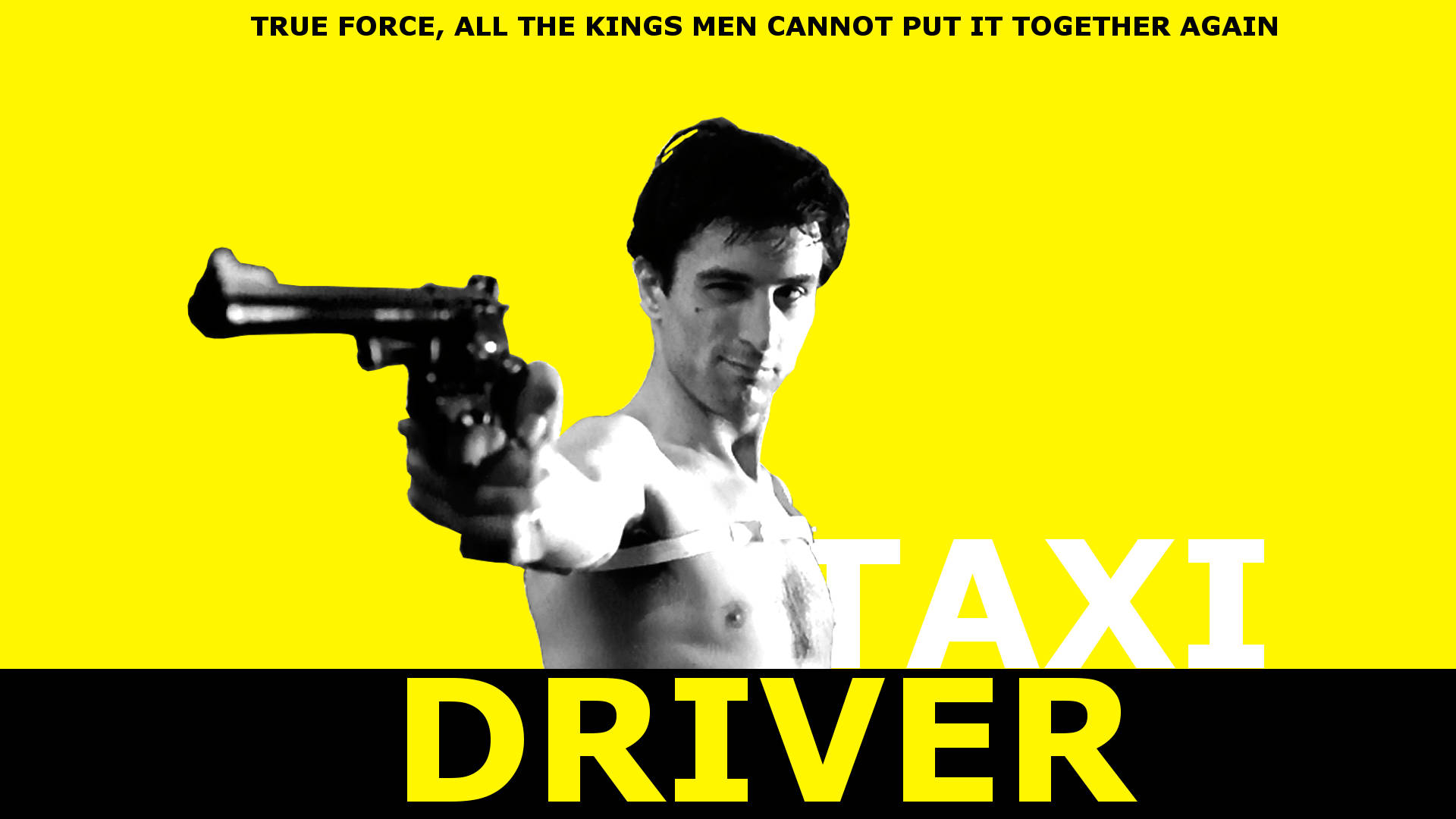 Taxi Driver Aesthetic Poster Film Background