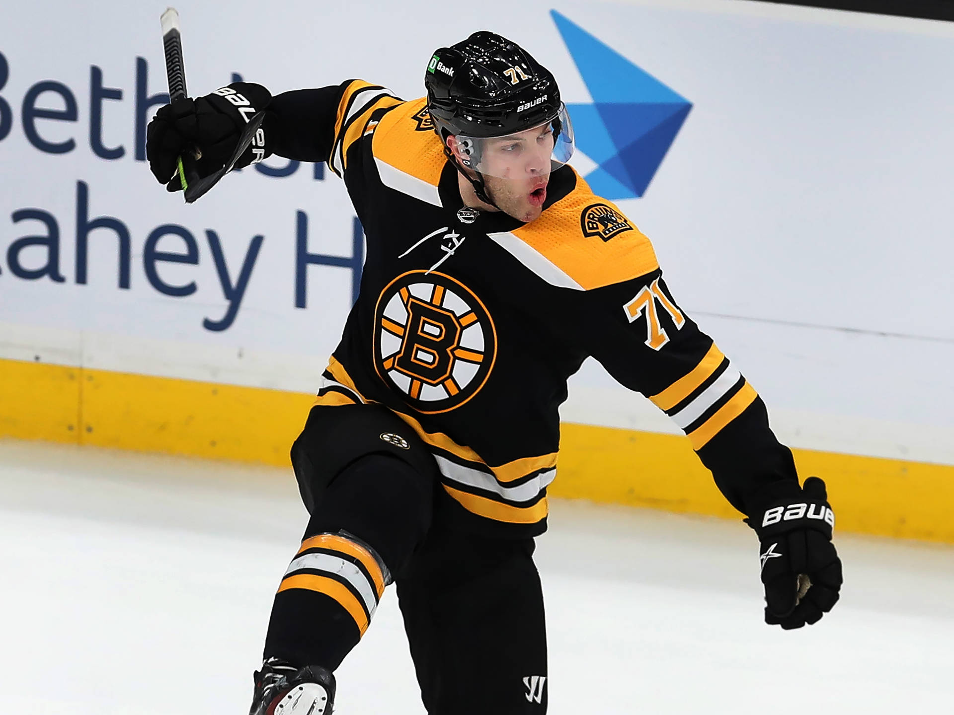 Taylor Hall Of Boston Bruins Background