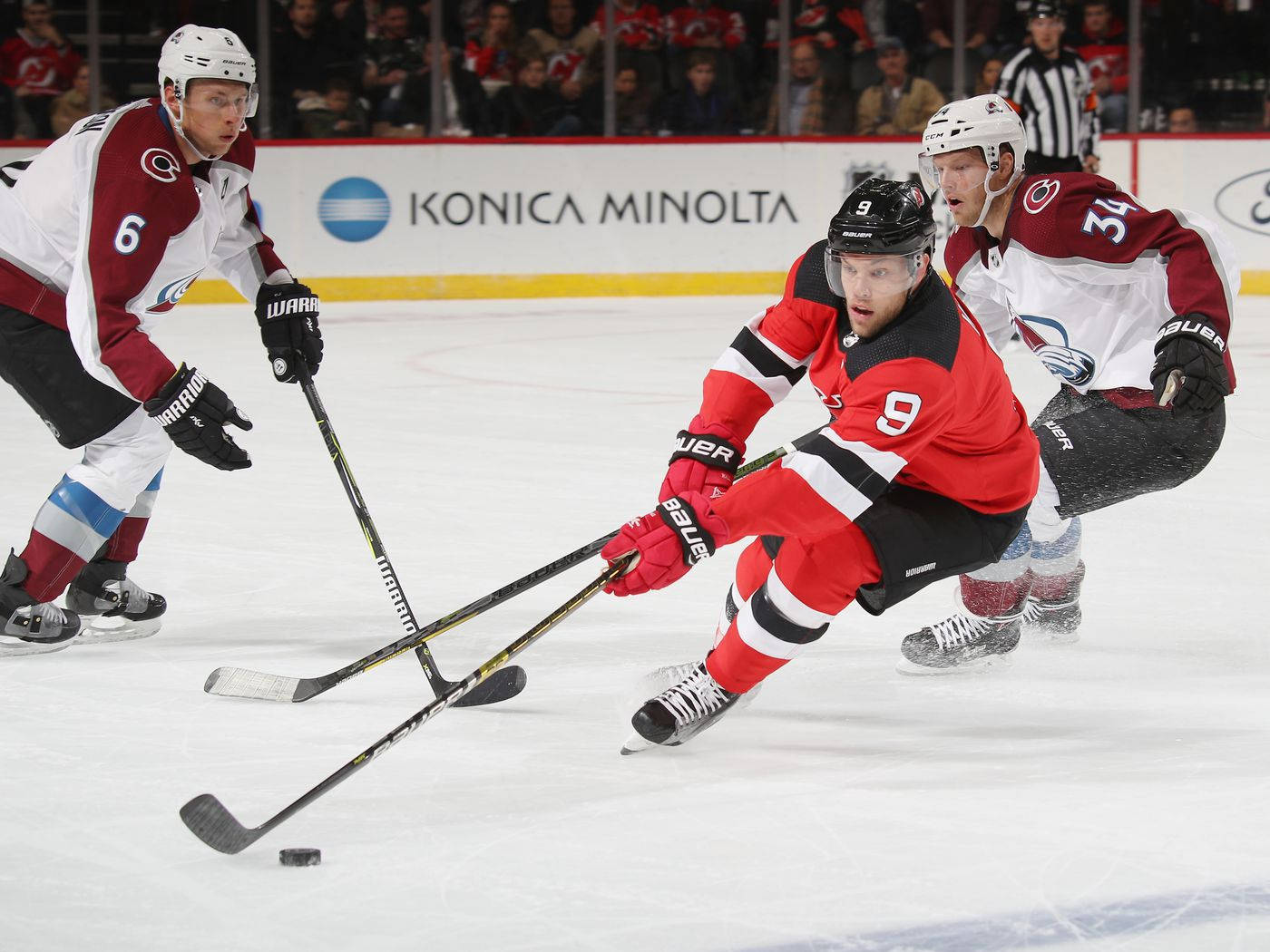 Taylor Hall Of New Jersey Devils Background