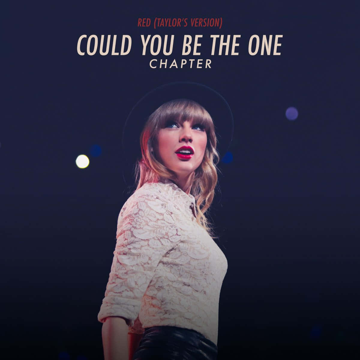 Taylor Swift Releases Re-recorded Music With Red (taylor's Version) Background