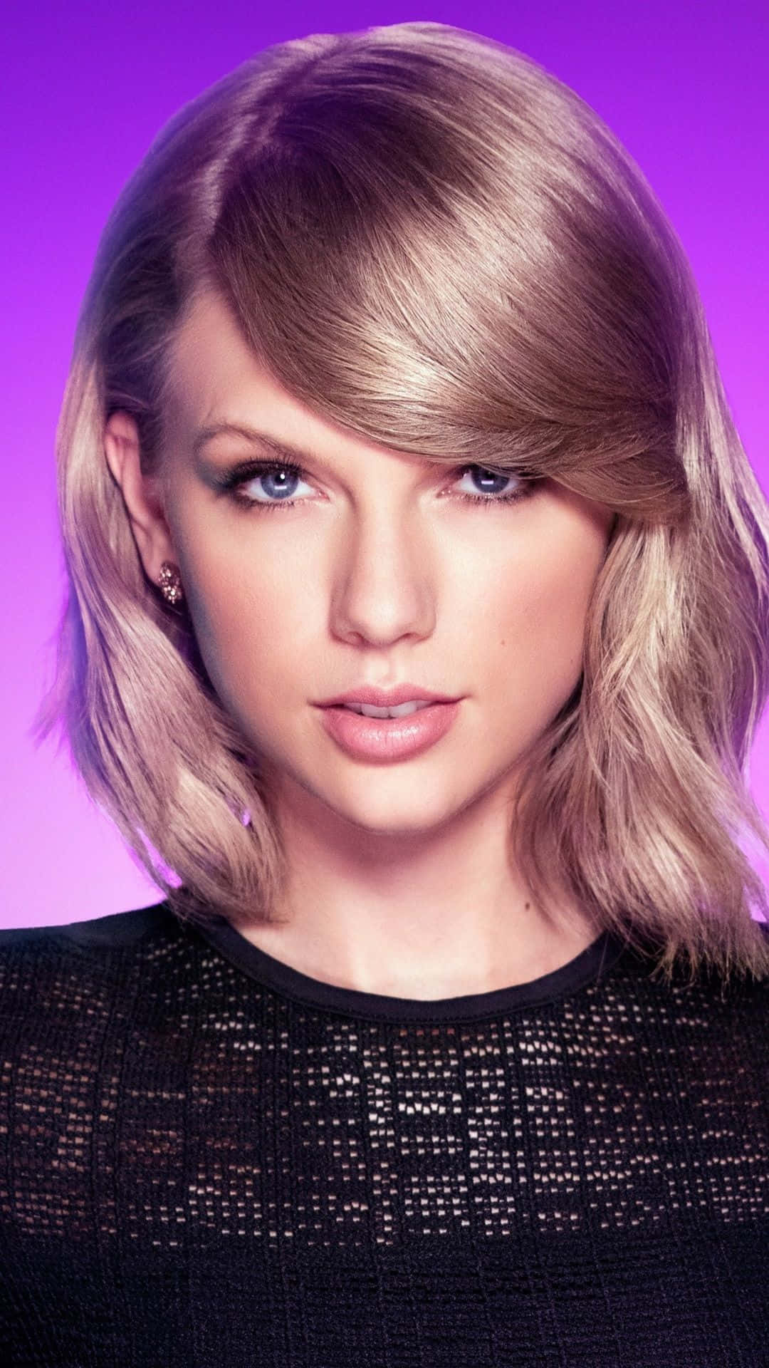 Taylor Swift Stars In Eye-catching Iphone Promotion Background