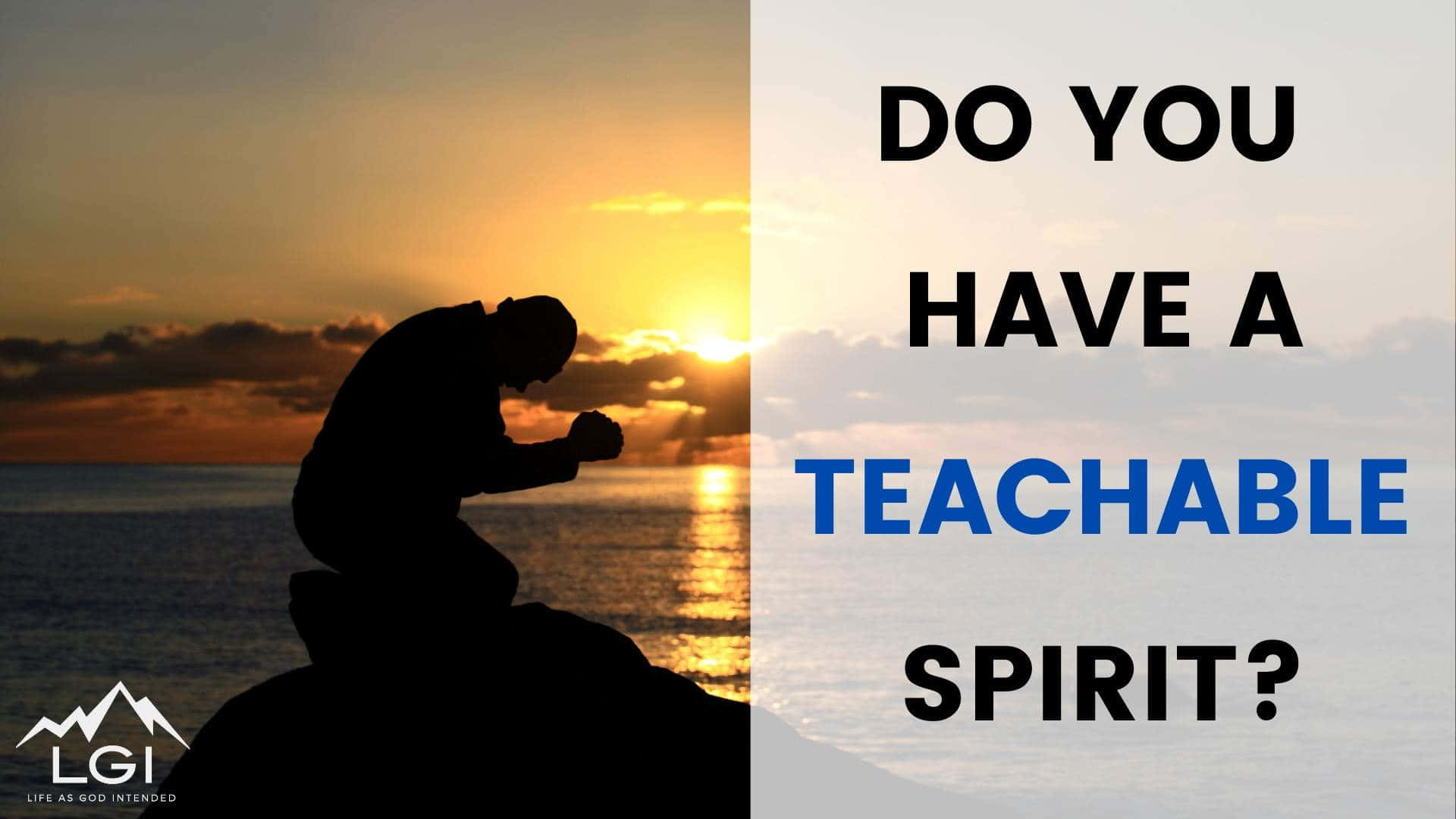 Teachable Spirit Sunset Silhouette