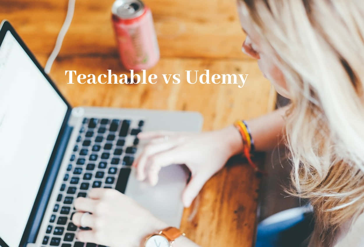 Teachablevs Udemy Online Learning Comparison Background