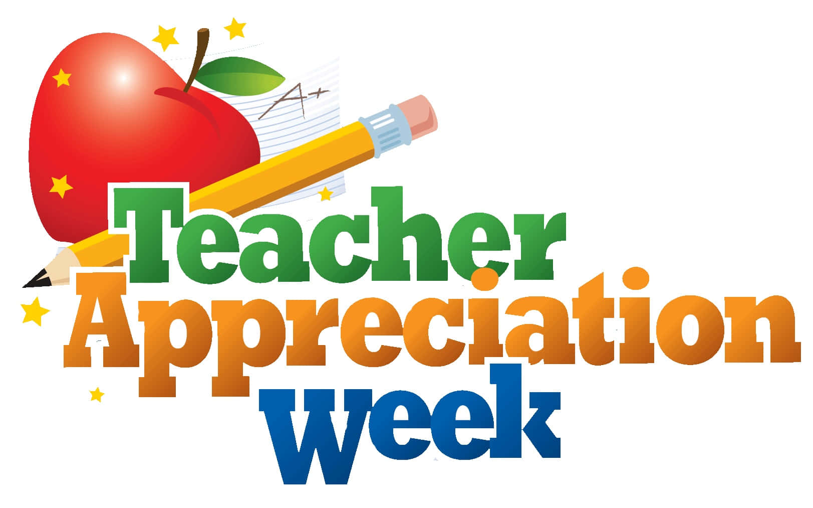 Teacher Appreciation Week Logo Background