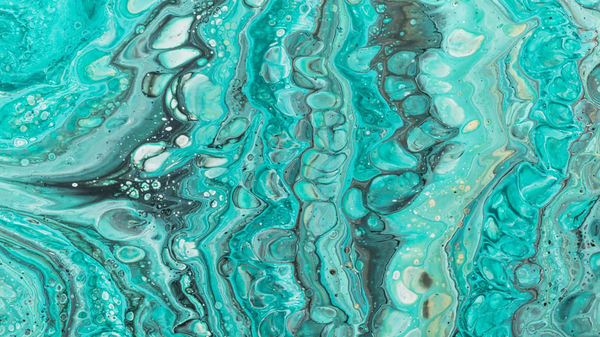 Teal Marble Painting Background