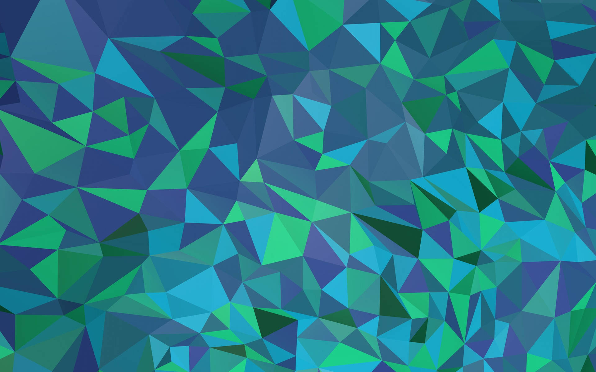Teal Polygon Art Background