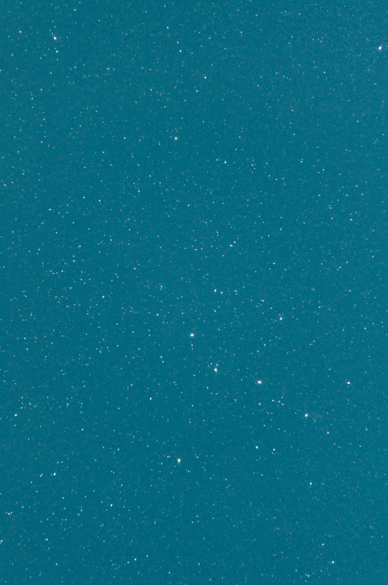 Teal Starry Night Background