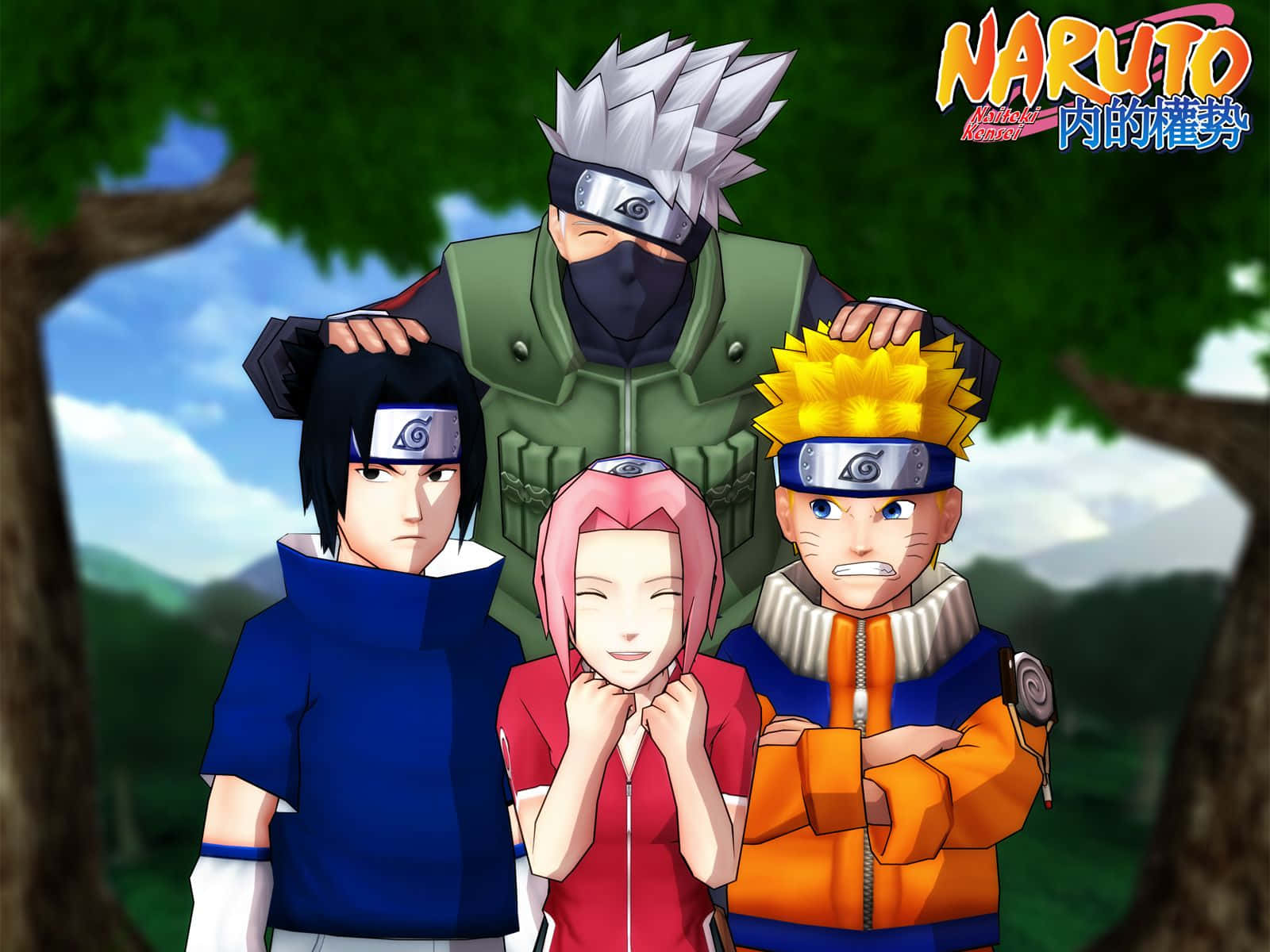 Team 7 Naruto - Akatsuki's Greatest Challenge Background