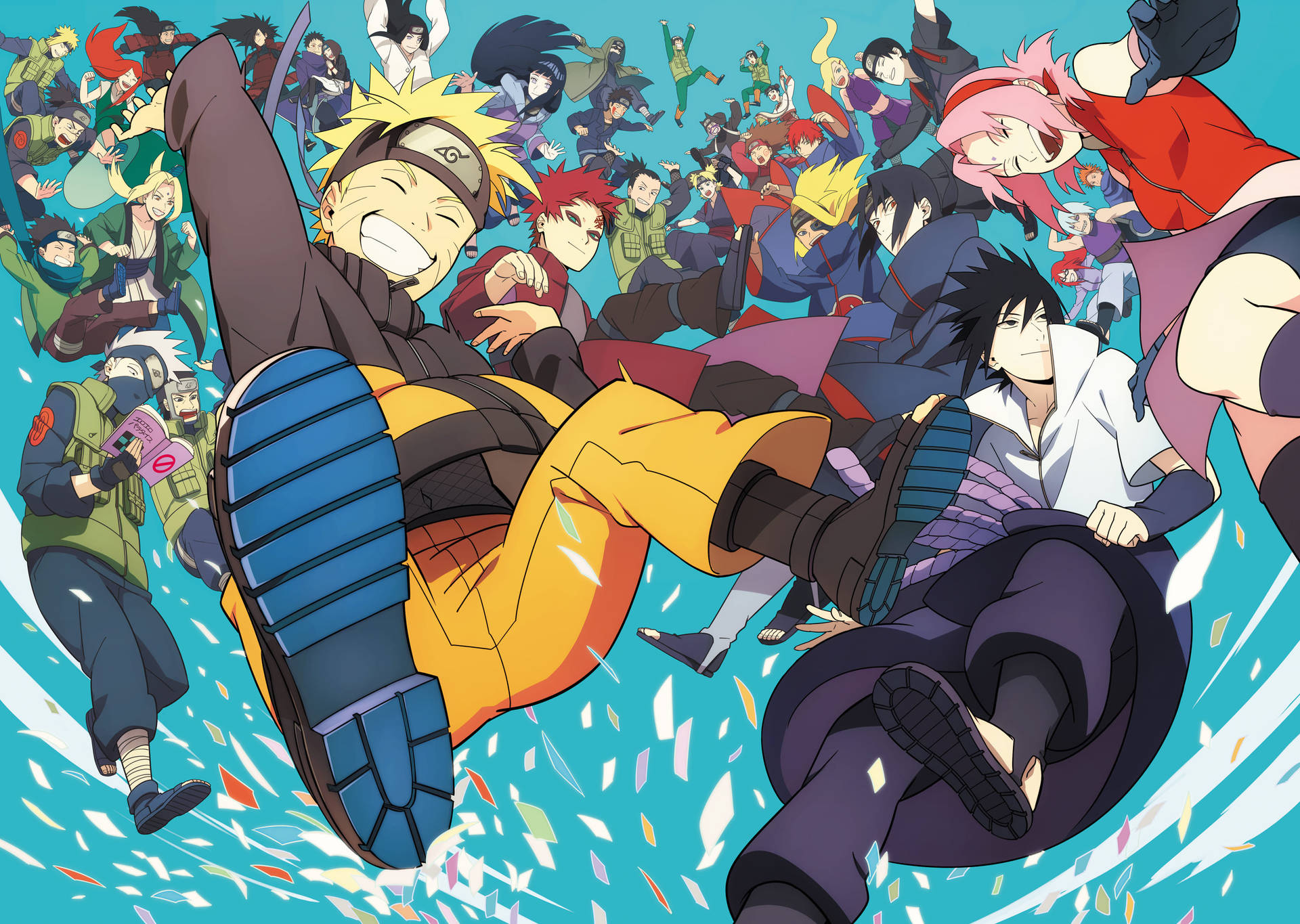 Team 7 Naruto Characters