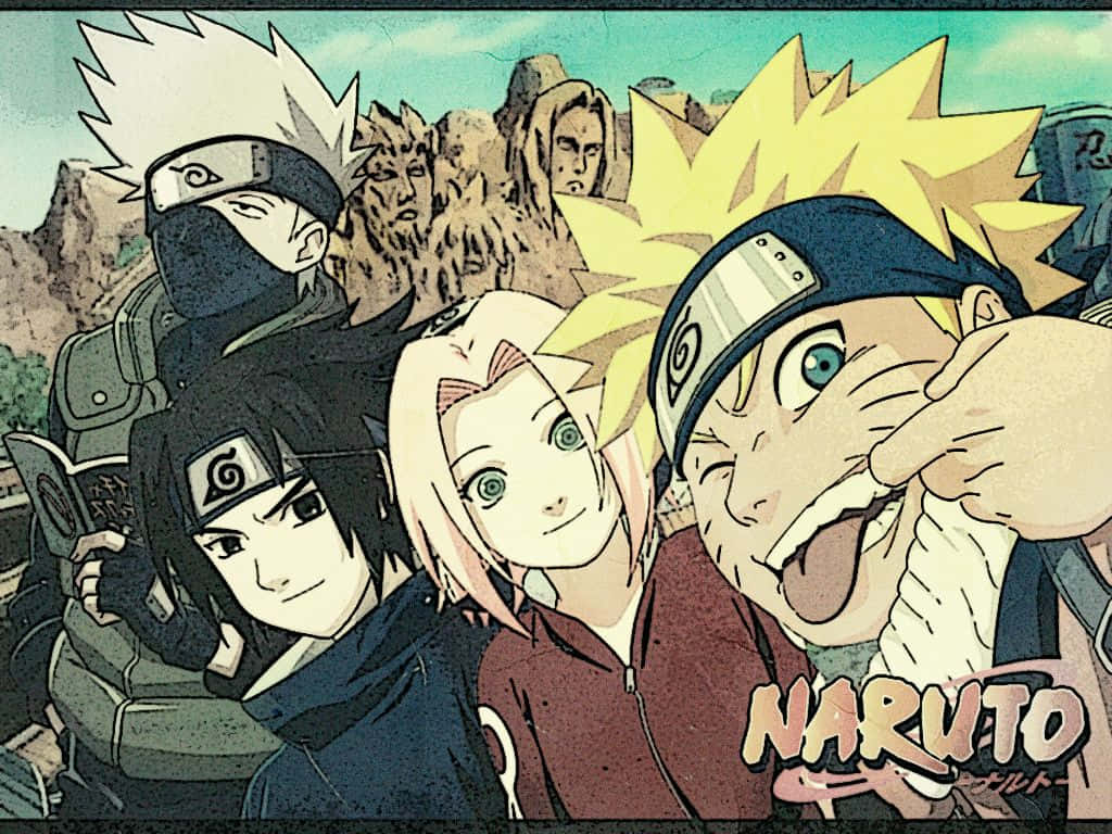 Team 7 Naruto – Ready For Action Background