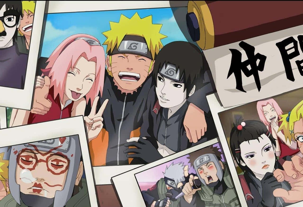 Team 7- Naruto: Uzumaki, Uchiha, And Haruno Join Forces Background