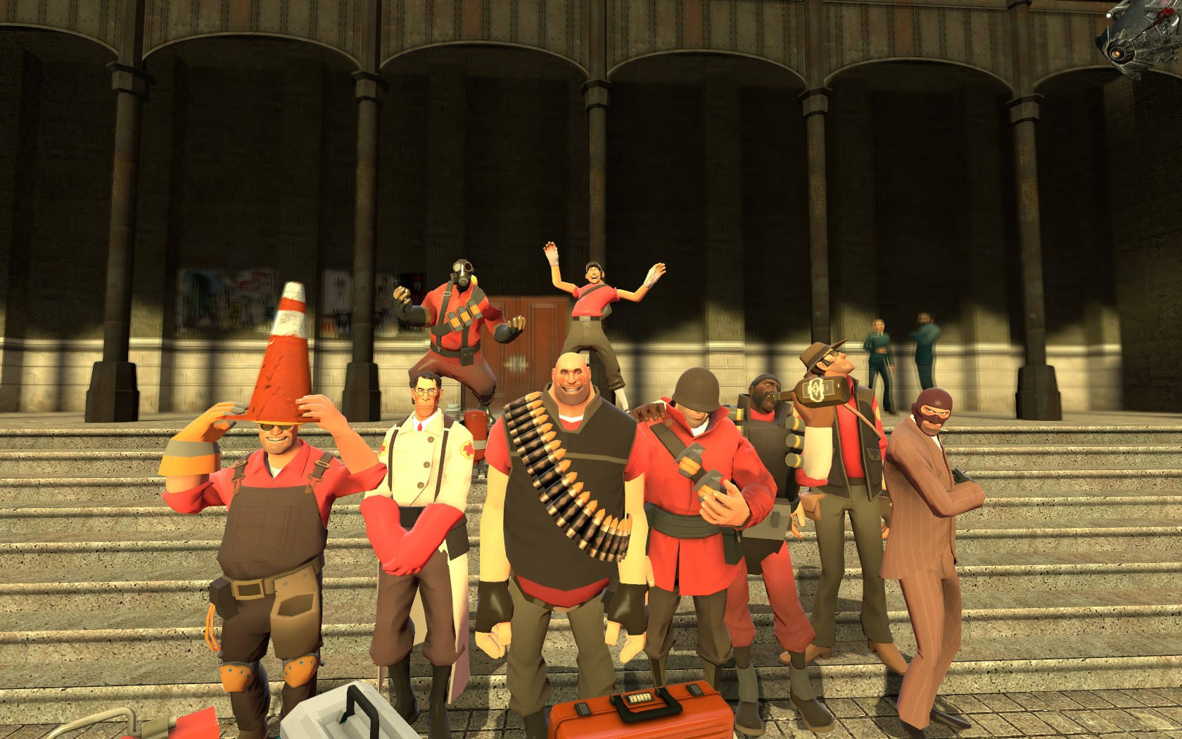 Team Fortress 2 Characters Still