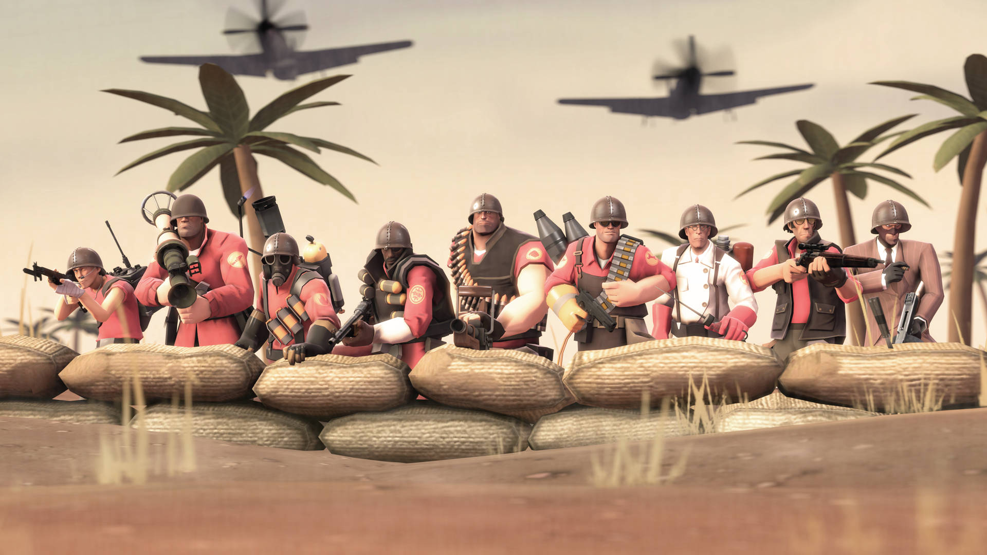 Team Fortress 2 Classes Red Company