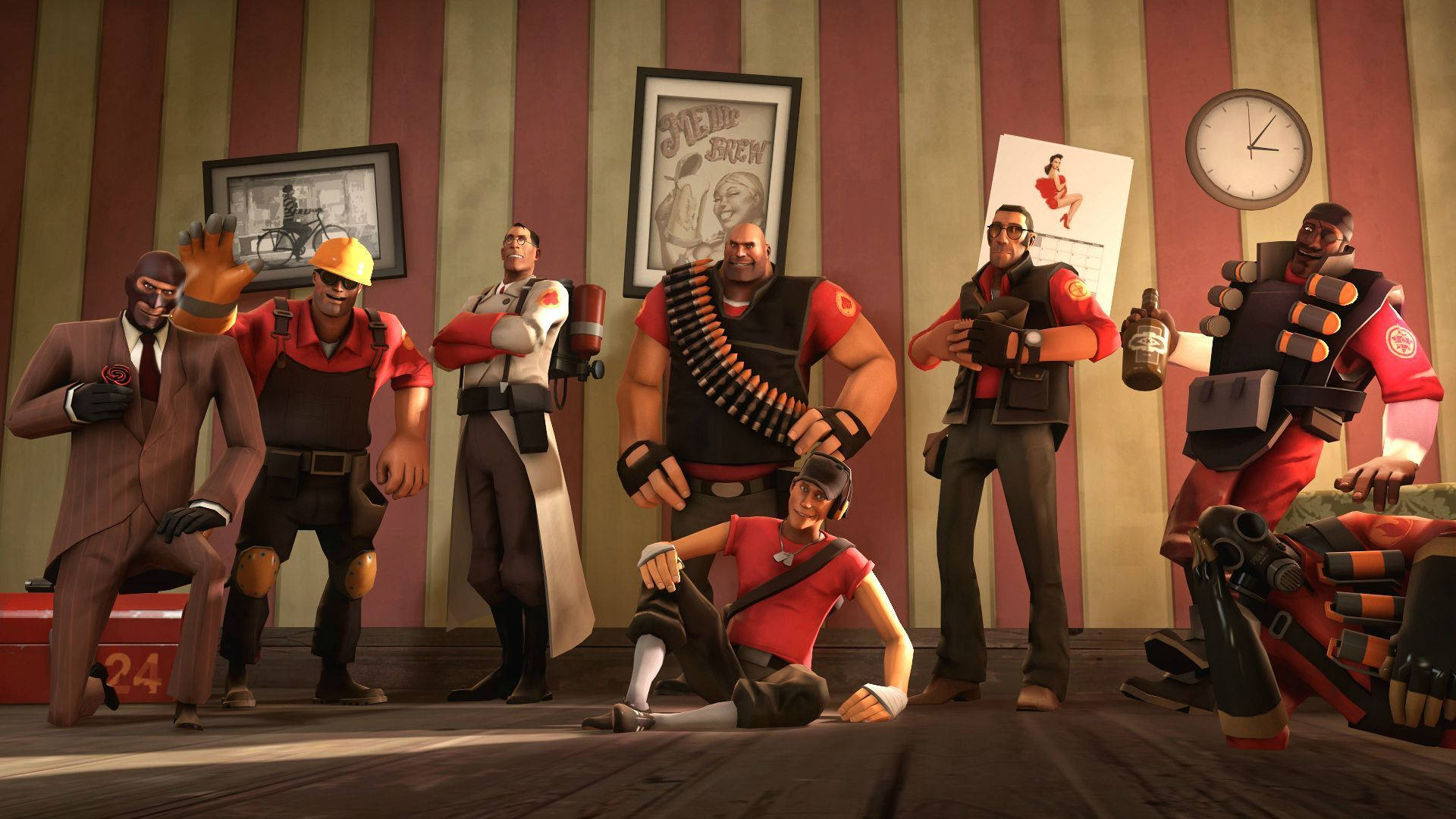 Team Fortress 2 Mercenaries Background