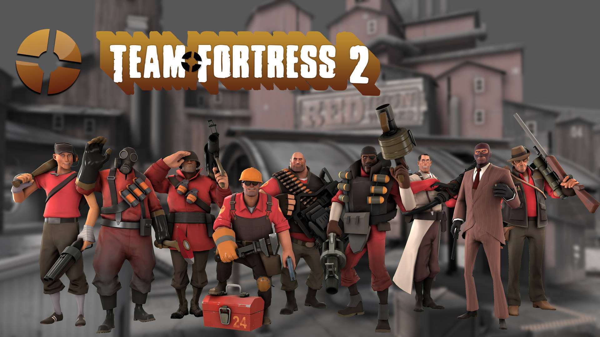 Team Fortress 2 Mercenaries Poster