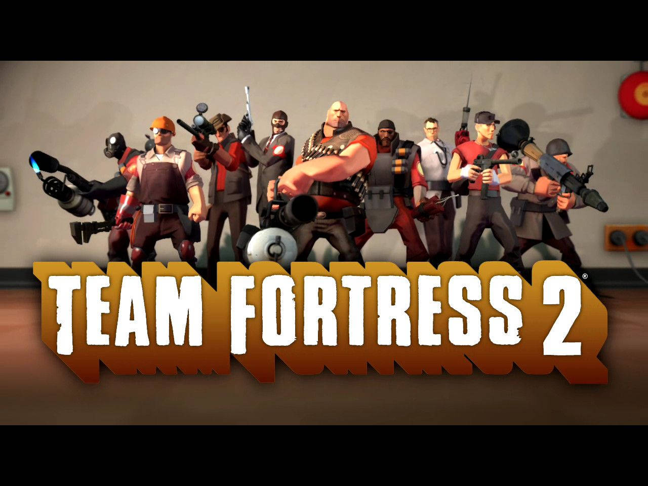 Team Fortress 2 Players Poster Background