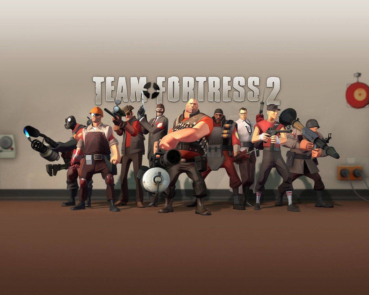 Team Fortress 2 Promotional Art Background
