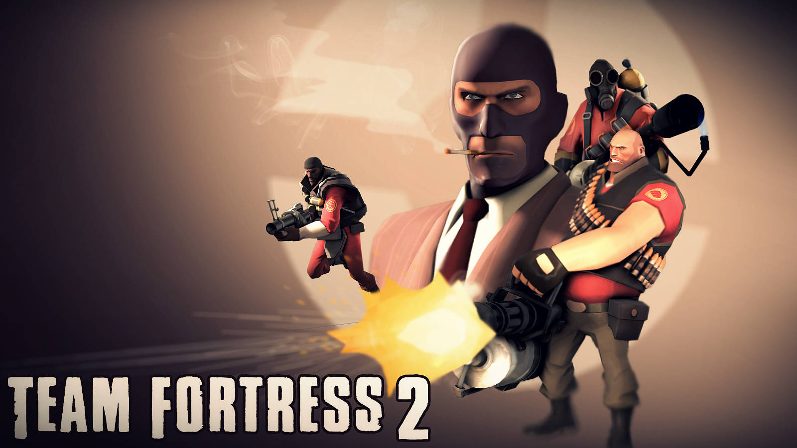 Team Fortress 2 Red Company Background