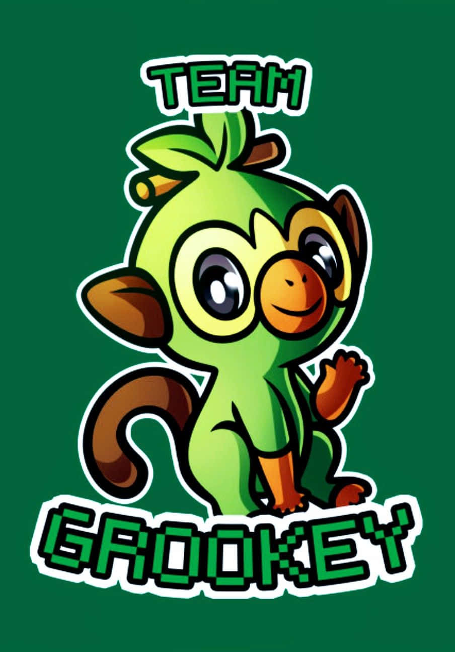 Team Grookey Pokemon Fan Art