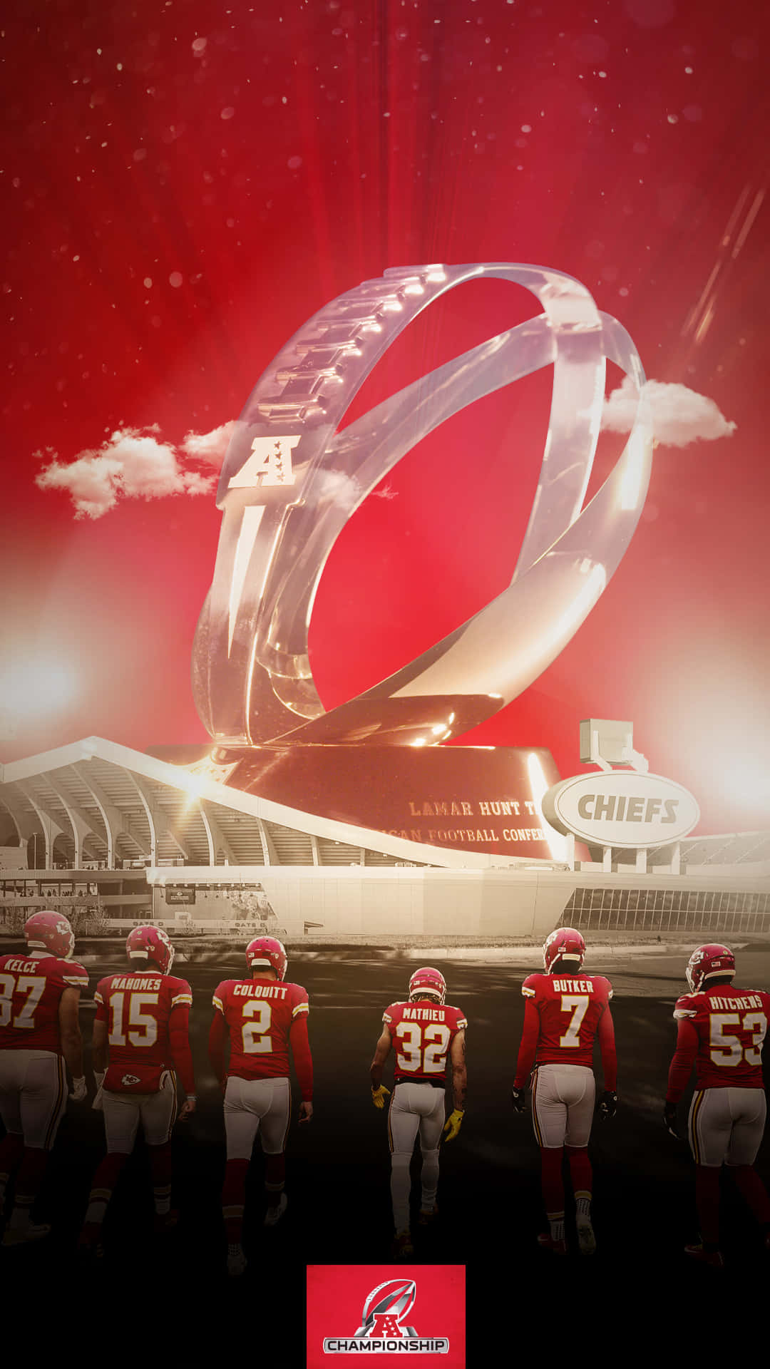 Team Kansas City Chiefs 4k Iphone Background