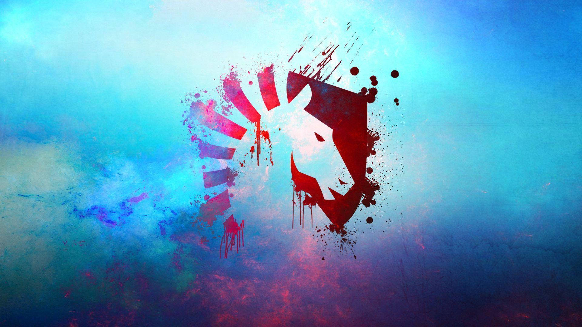 Team Liquid Red Logo Background