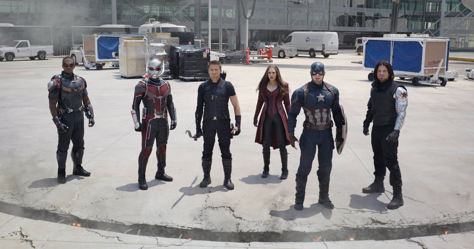 Team Of Captain America Civil War