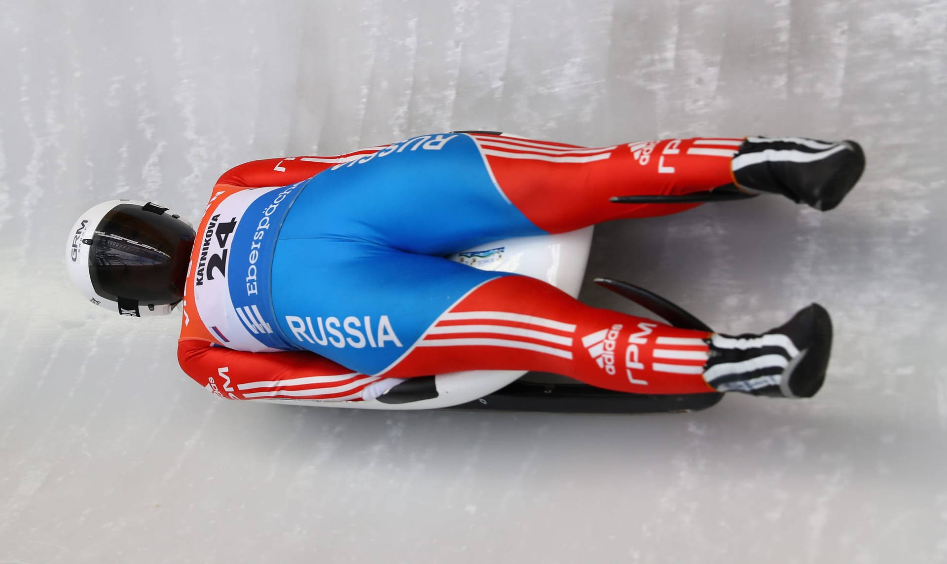 Team Russia Luge Training Background