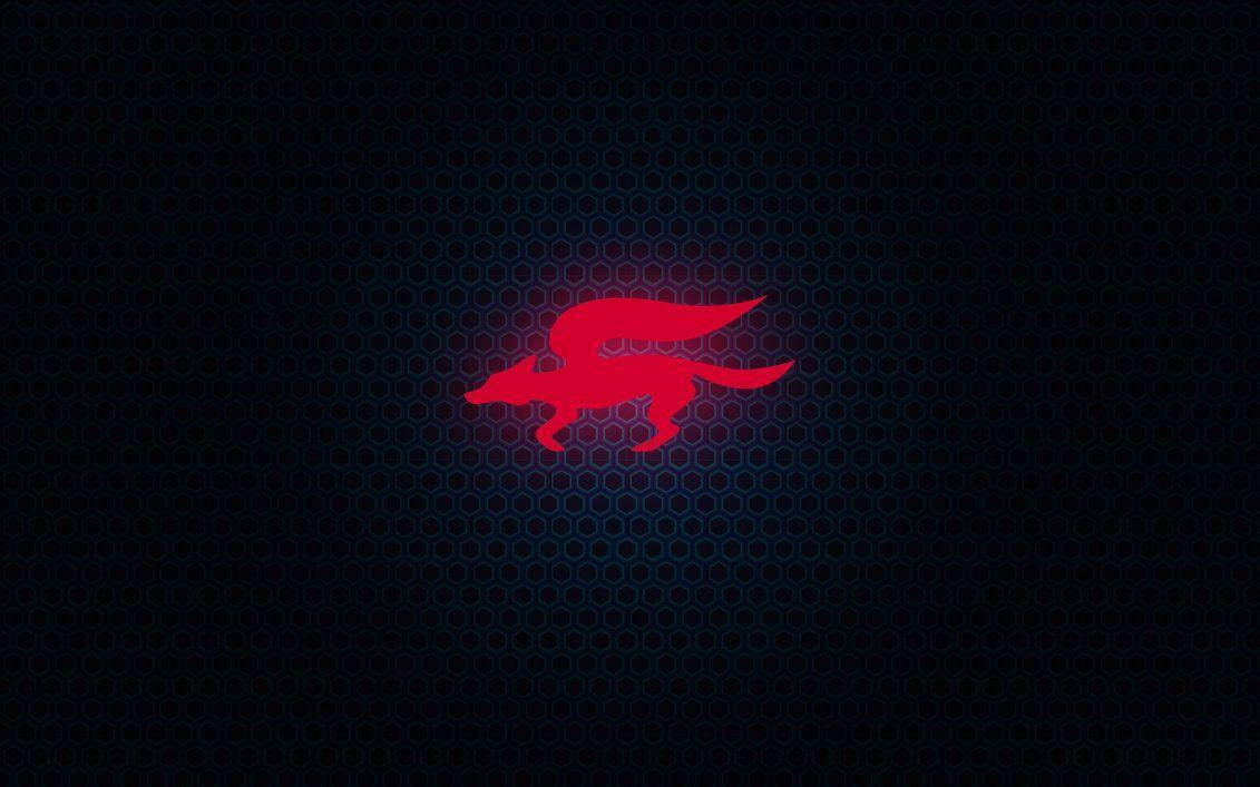 Team Star Fox Symbol On Hexagon Background Background