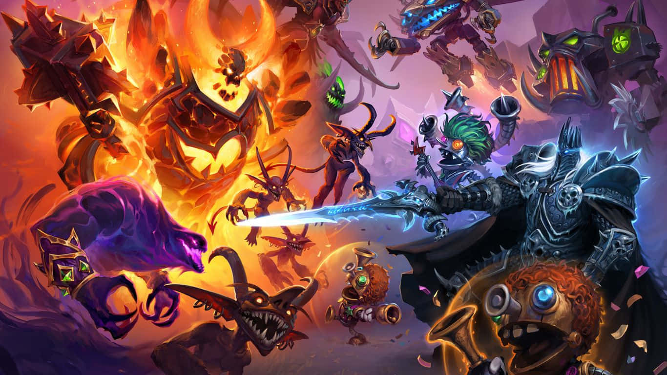 Teams Facing Off Hearthstone Desktop