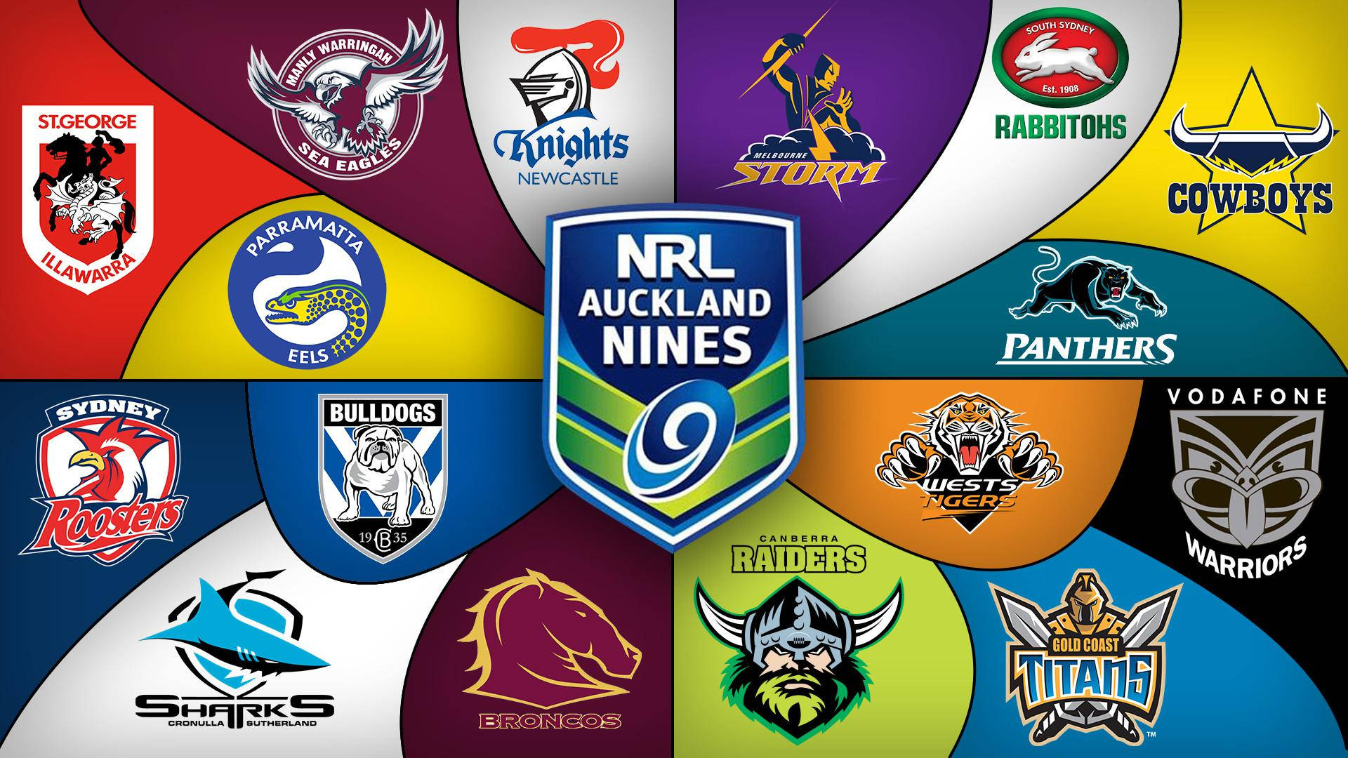 Teams Of National Rugby League 2021 Background