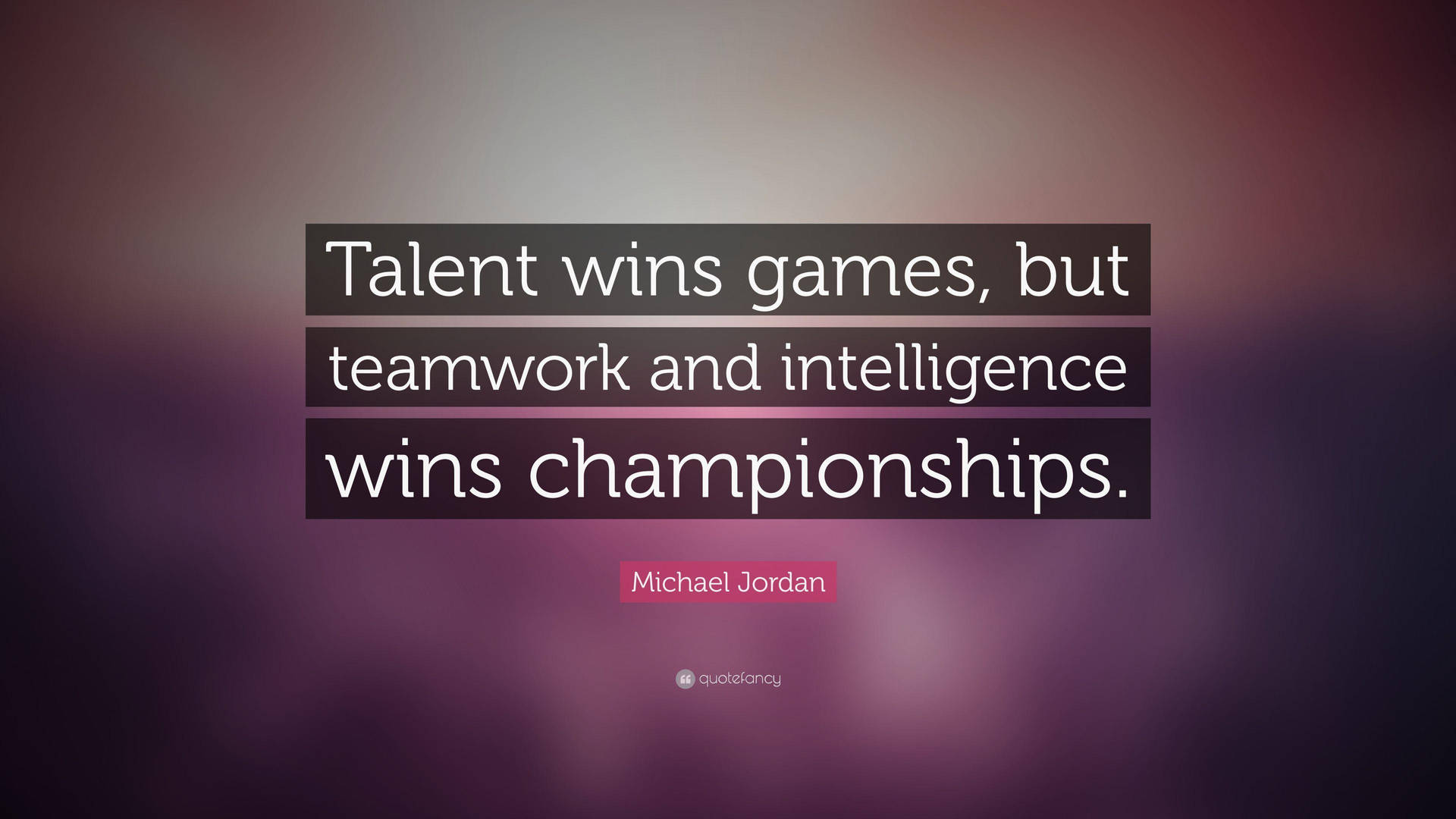 Teamwork Quote Michael Jordan Brown Aesthetic Background