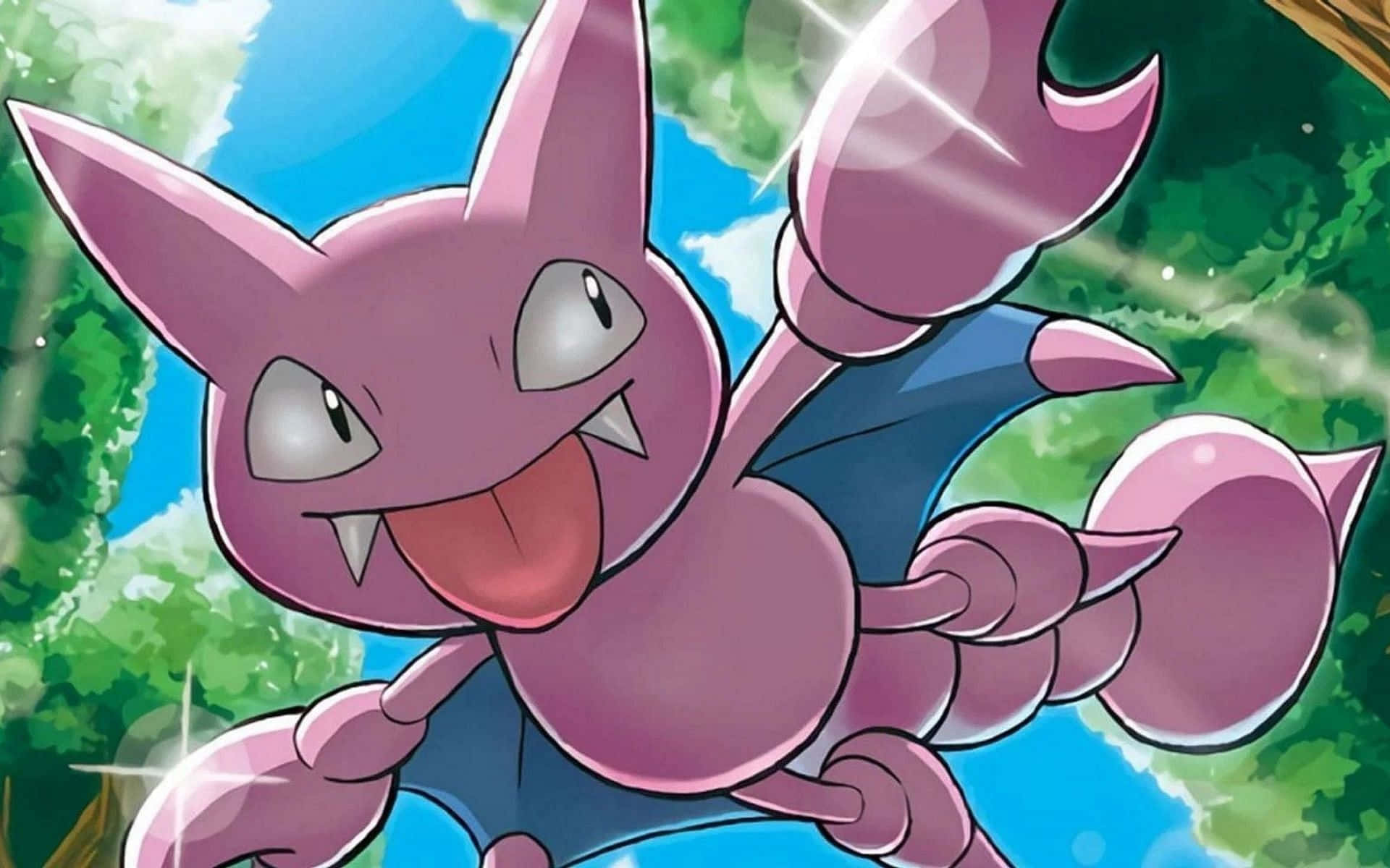 Teasing Gligar Background