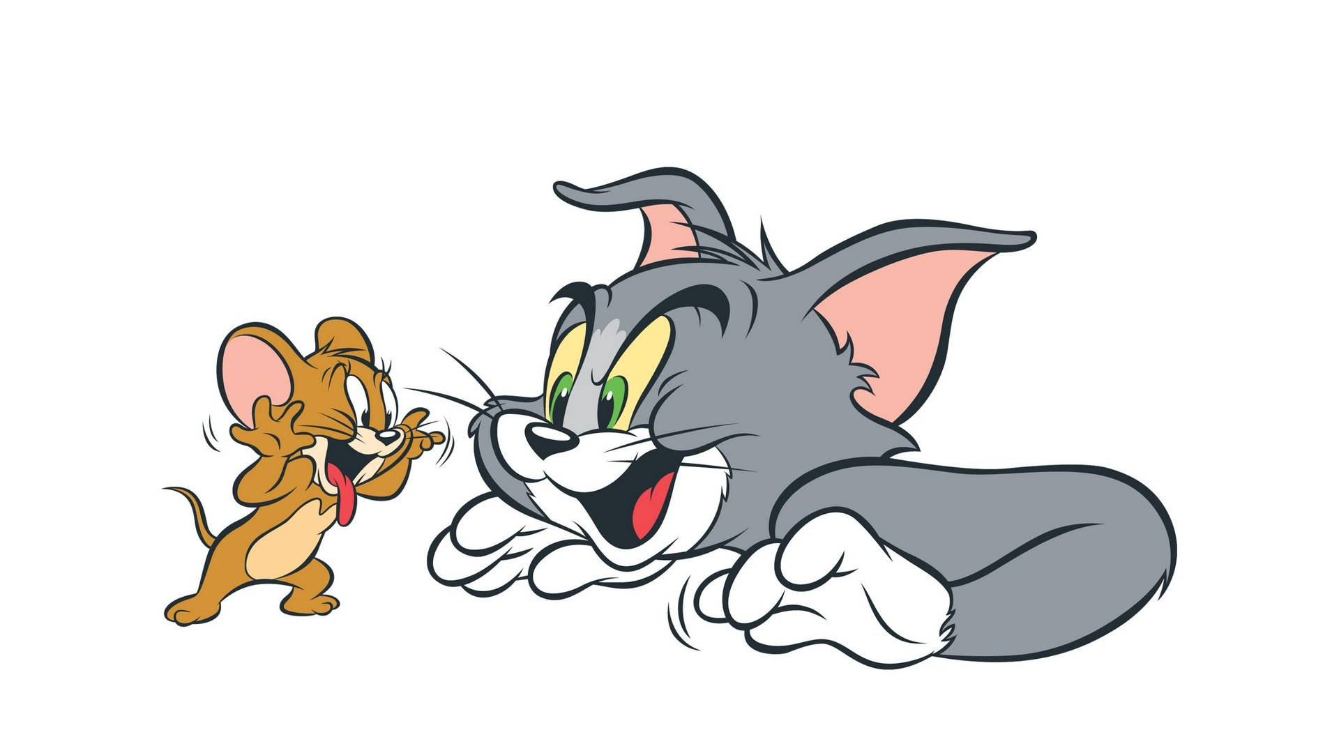 Teasing Tom And Jerry Iphone Background