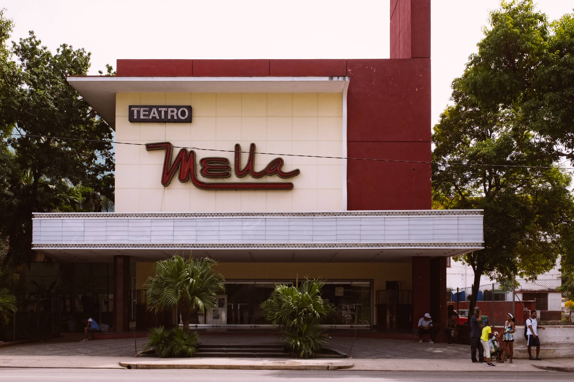Teatro Mella Cuba Background