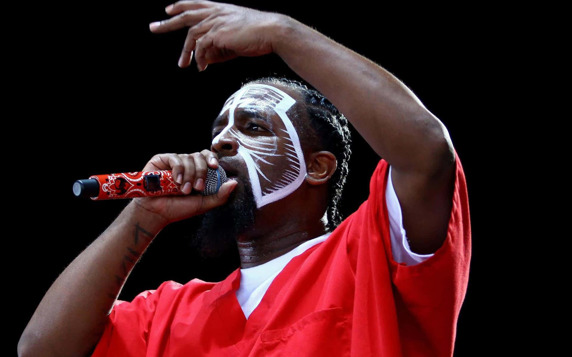 Tech N9ne Performing Live Background