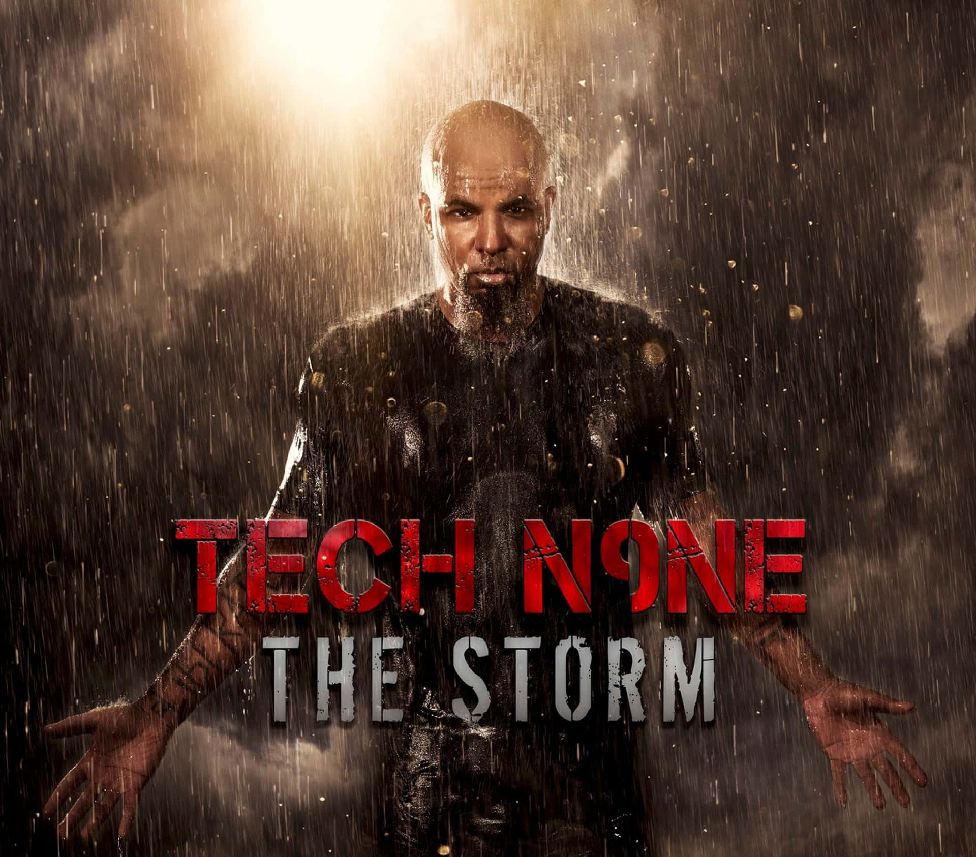 Tech N9ne The Storm Album Cover Background