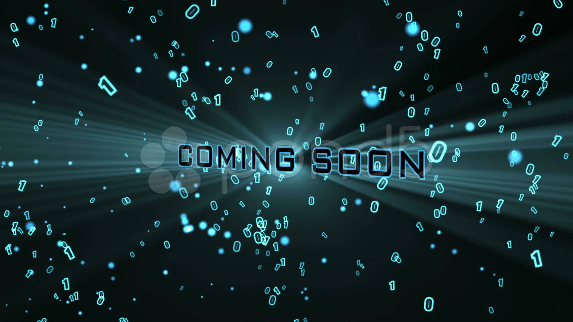 Tech-themed Coming Soon Background