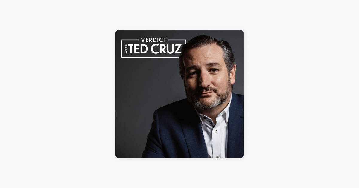 Ted Cruz Featured On Verdict Background