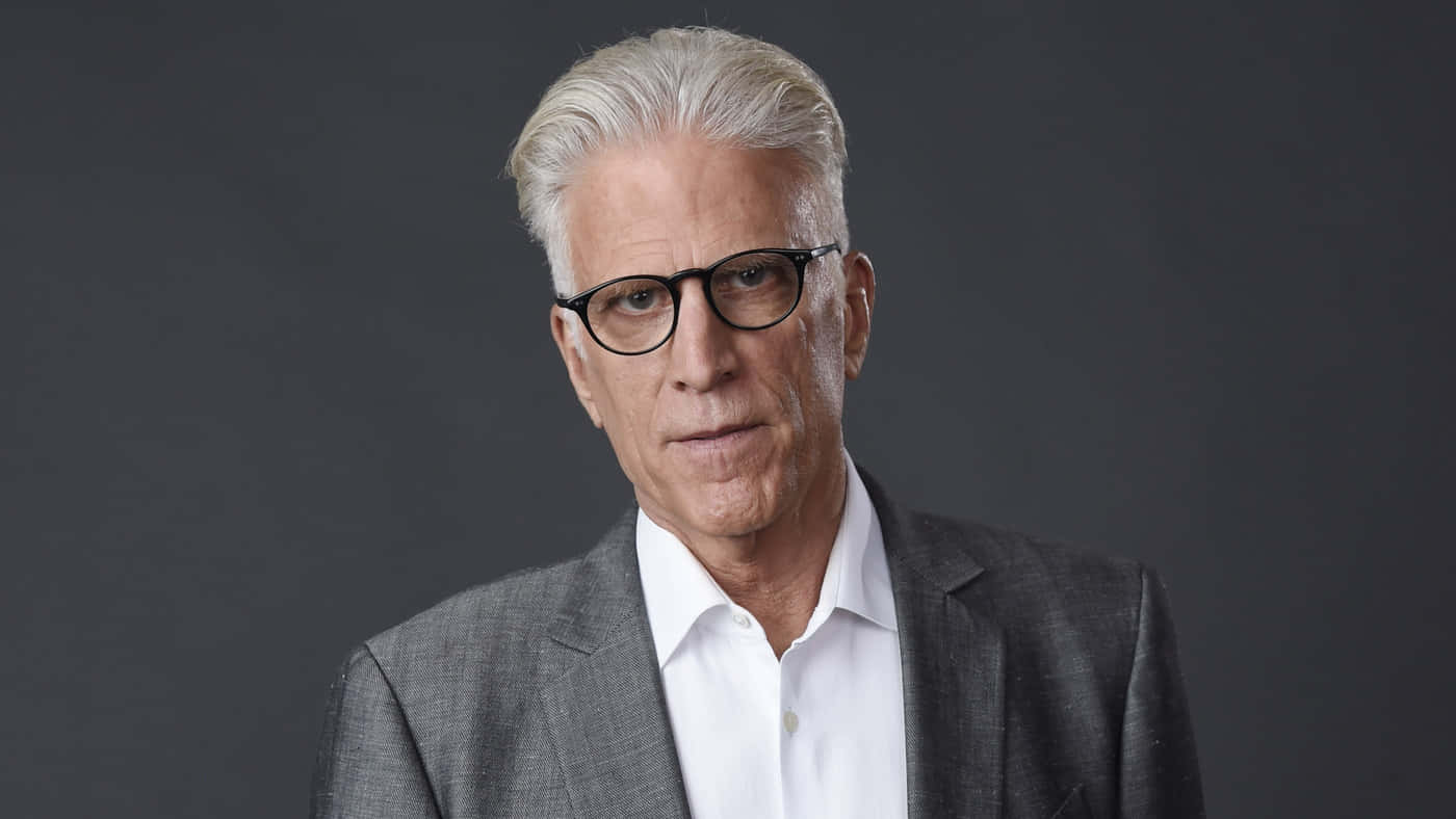 Ted Danson Looking Handsome In A Formal Outfit Background