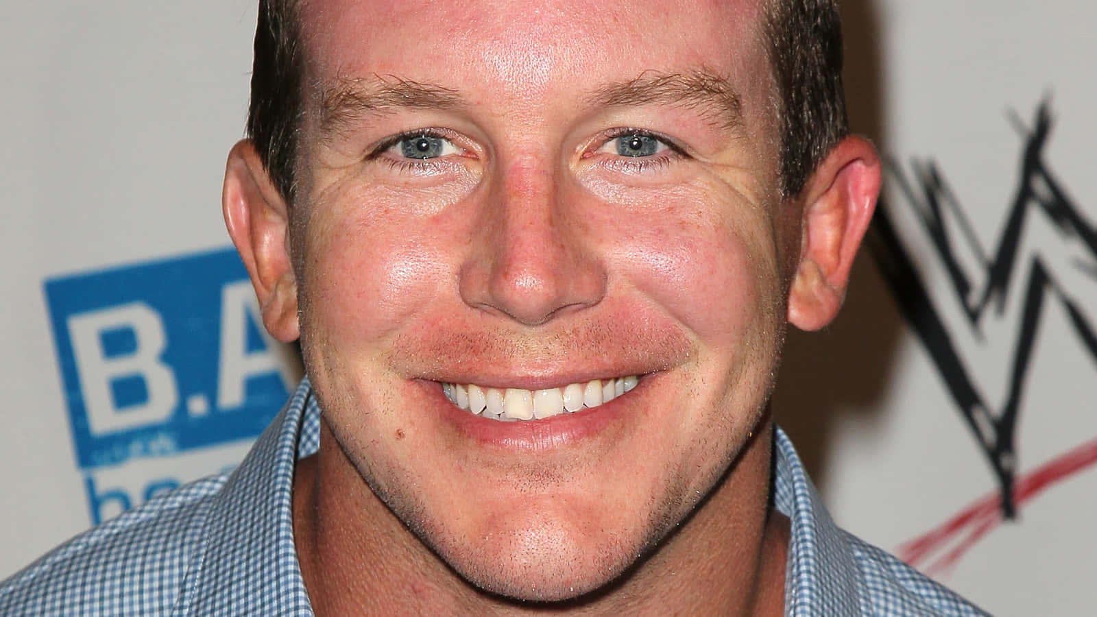 Ted Dibiase Jr. Close-up Smiling Background