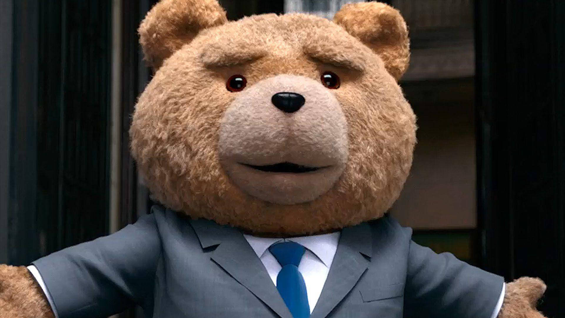 Ted In A Suit Background