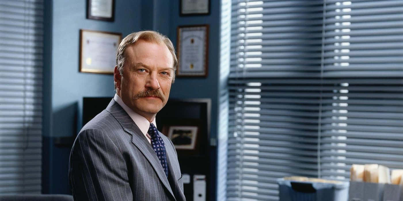 Ted Levine Professional Portrait Background