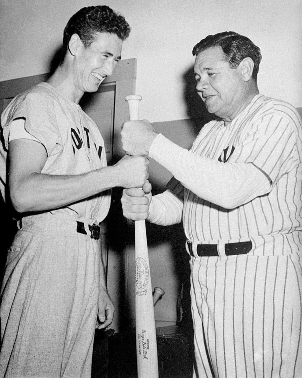 Ted Williams And Babe Ruth
