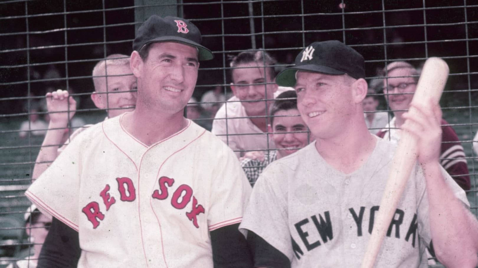 Ted Williams And Mickey Mantle