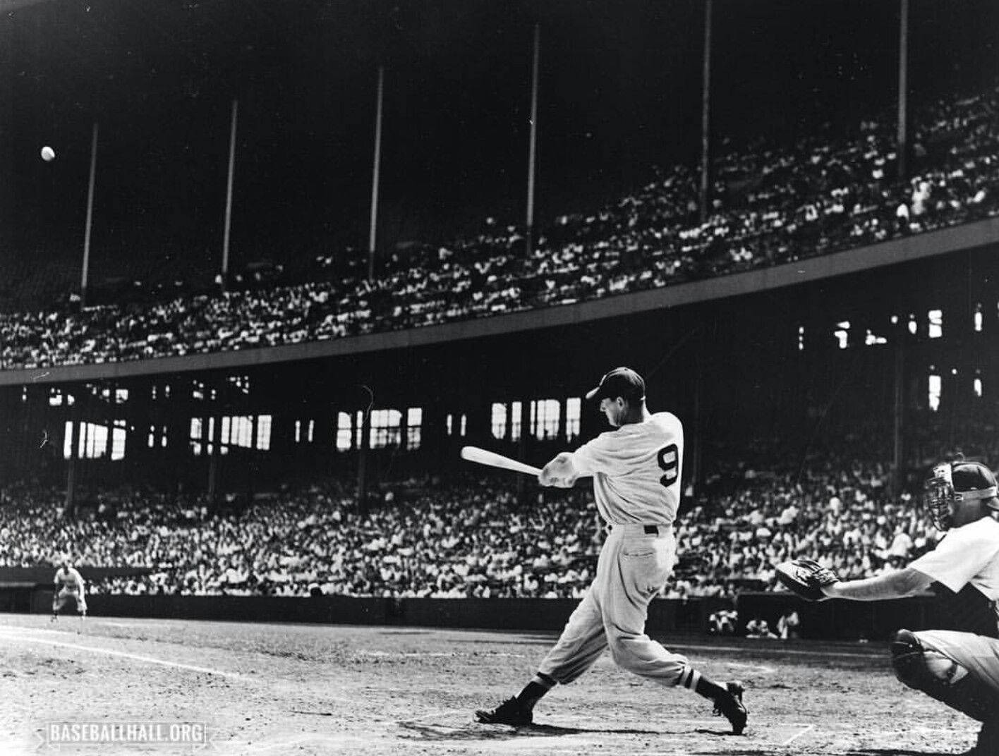 Ted Williams Final Home Run Background
