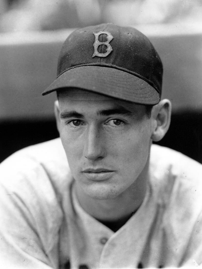 Ted Williams Portrait Background
