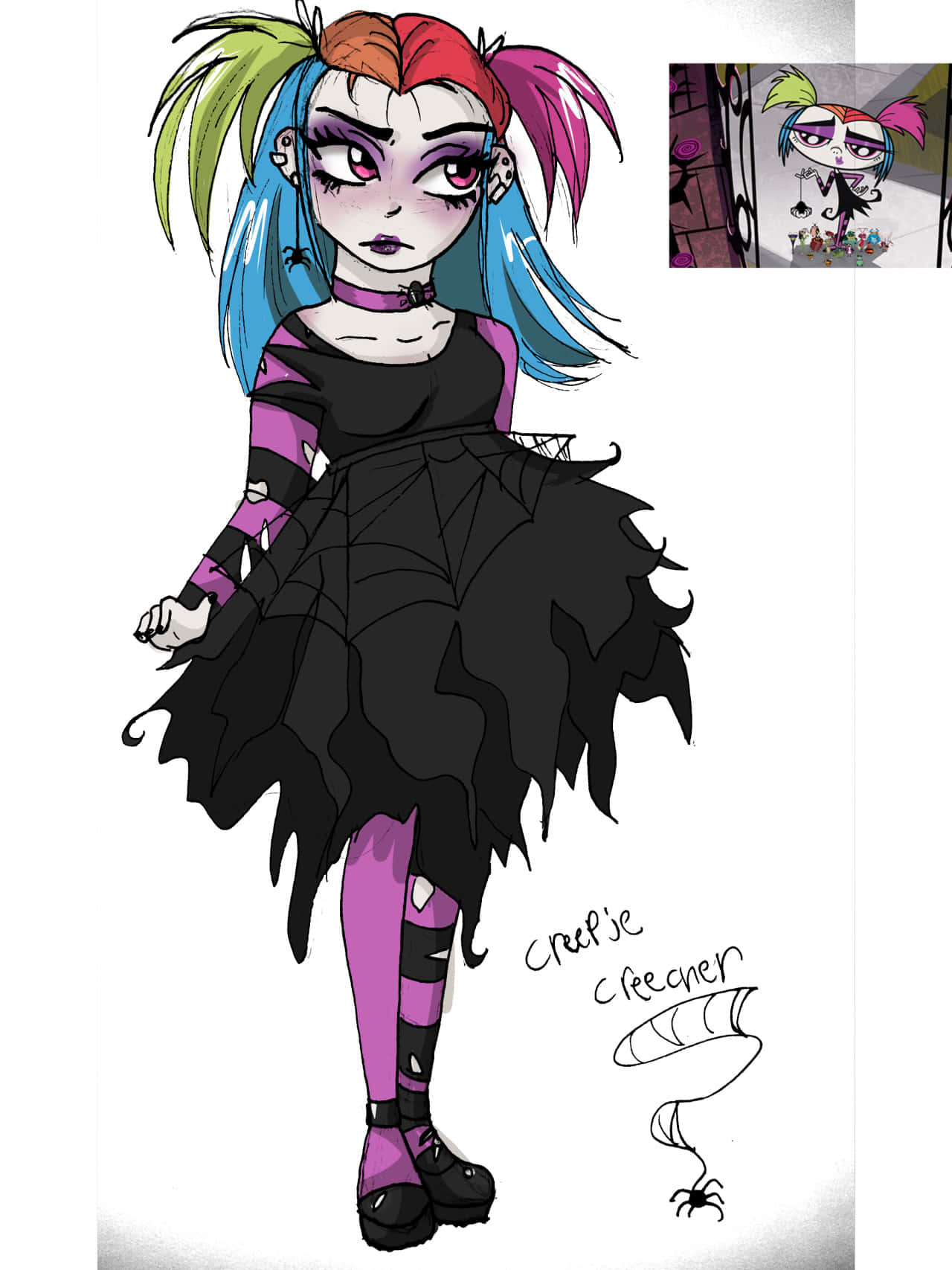 Teen Creepie Experiencing The Wonders Of Nature