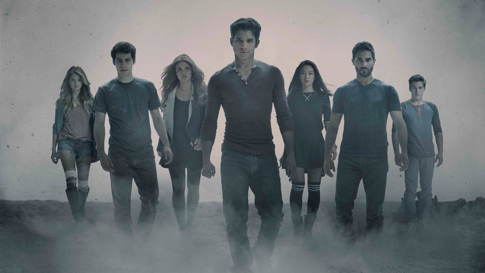 Teen Wolf Supernatural Teen Drama Background